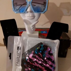 Sexy Lady ( sun glasses and face mask